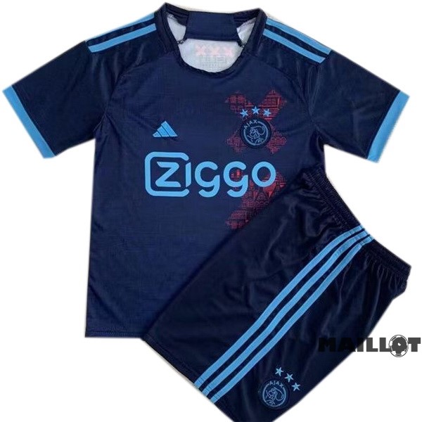Foot Maillot Pas Cher Concept Conjunto De Enfant Ajax 2023 2024 Bleu Marine