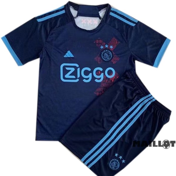 Foot Maillot Pas Cher Concept Conjunto De Homme Ajax 2023 2024 Bleu Marine