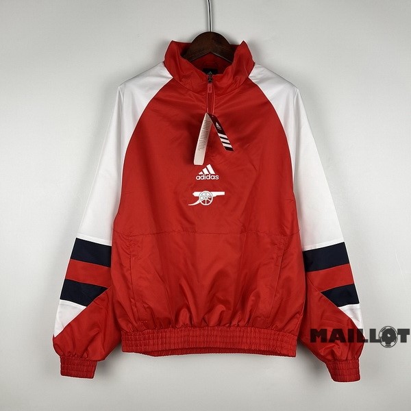 Foot Maillot Pas Cher Coupe Vent Arsenal 2023 2024 Rouge I Blanc