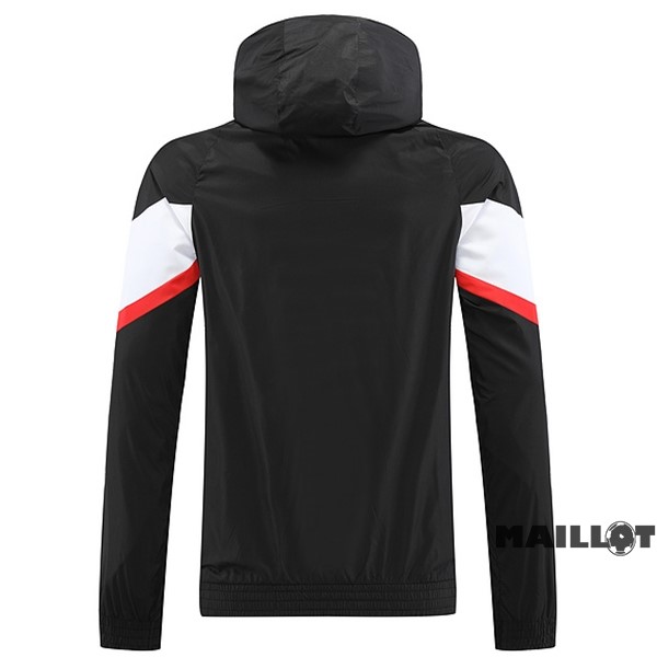 Foot Maillot Pas Cher Coupe Vent Atlético Madrid 2022 2023 Noir