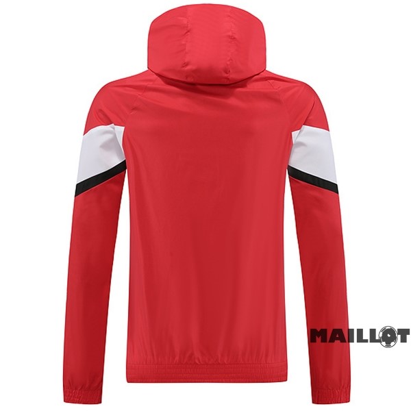 Foot Maillot Pas Cher Coupe Vent Atlético Madrid 2022 2023 Rouge Blanc
