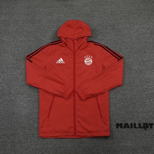 Foot Maillot Pas Cher Coupe Vent Bayern Múnich 2022 2023 Rouge