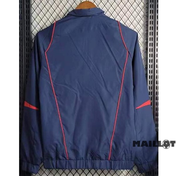 Foot Maillot Pas Cher Coupe Vent Bayern Múnich 2023 2024 Bleu Marine