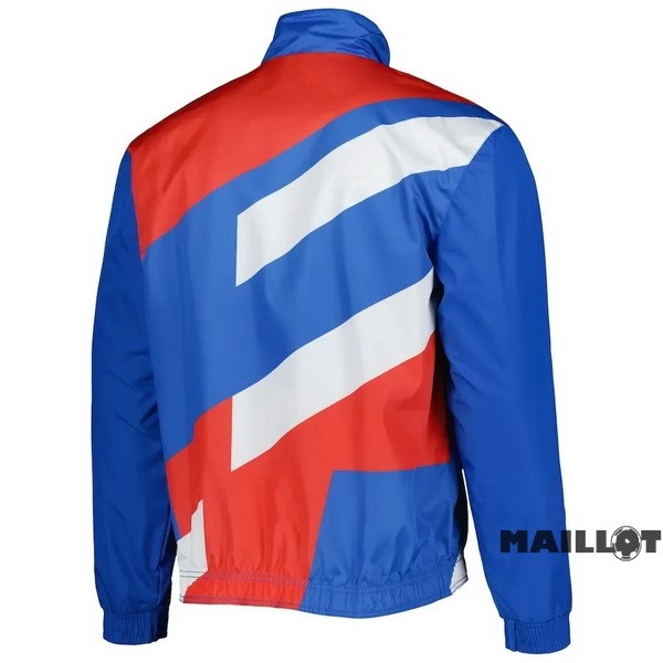 Foot Maillot Pas Cher Coupe Vent Bayern Múnich 2023 2024 Bleu Rouge Blanc