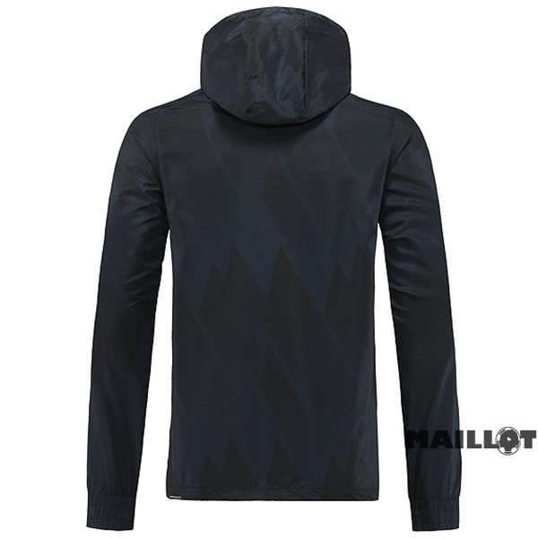 Foot Maillot Pas Cher Coupe Vent Real Madrid 2022 2023 Noir Purpura