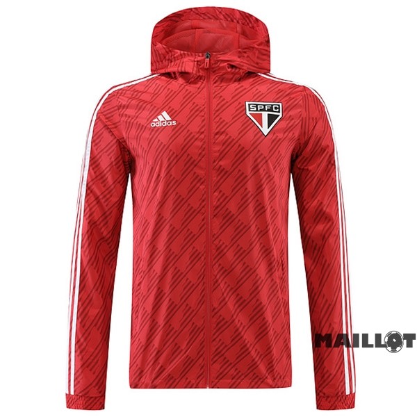 Foot Maillot Pas Cher Coupe Vent São Paulo 2022 2023 Rouge