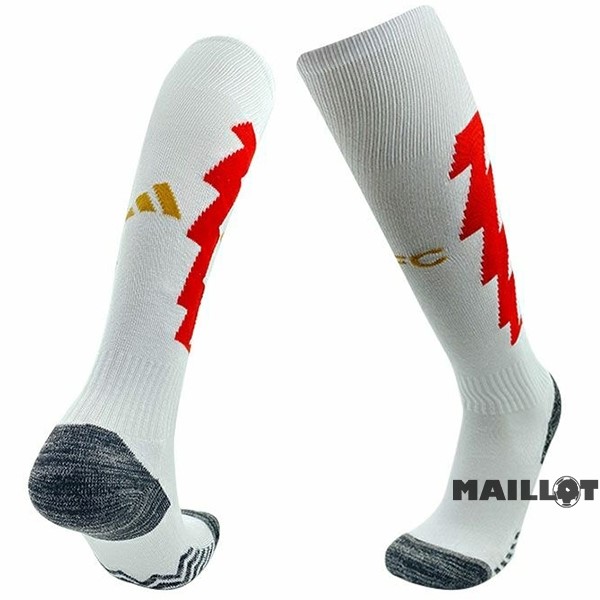 Foot Maillot Pas Cher Domicile Chaussette Arsenal 2023 2024 Rouge