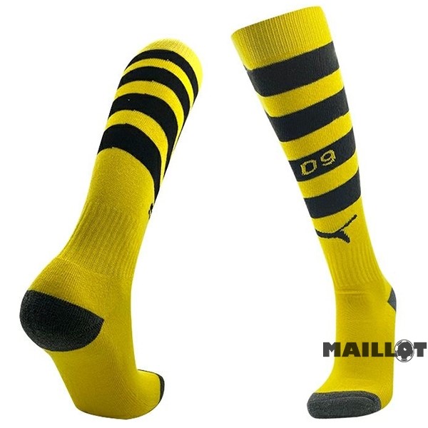 Foot Maillot Pas Cher Domicile Chaussette Borussia Dortmund 2023 2024 Jaune
