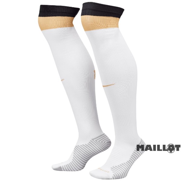 Foot Maillot Pas Cher Domicile Chaussette Chelsea 2023 2024 Blanc