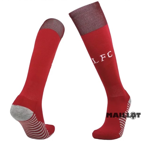 Foot Maillot Pas Cher Domicile Chaussette Enfant Liverpool 2022 2023 Rouge