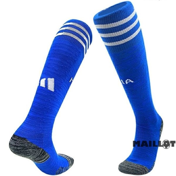 Foot Maillot Pas Cher Domicile Chaussette Italie 2023 Bleu