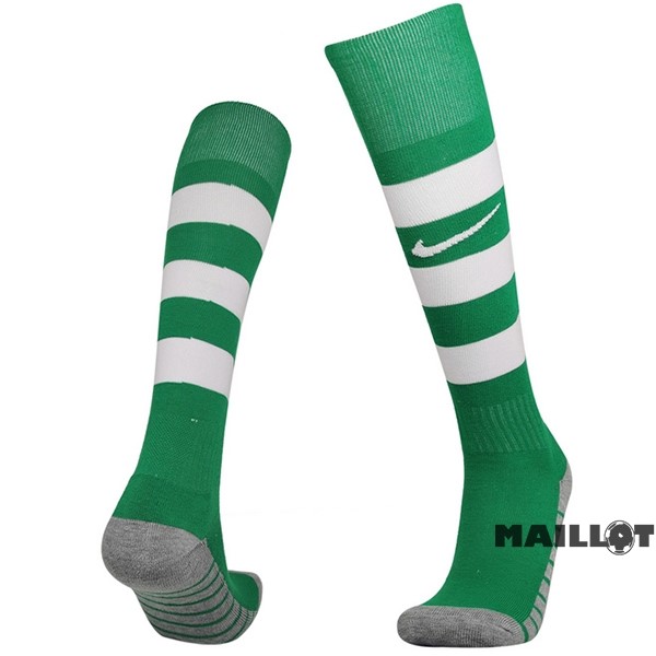 Foot Maillot Pas Cher Domicile Chaussette Lisboa 2022 2023 Vert