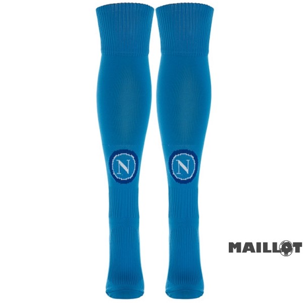 Foot Maillot Pas Cher Domicile Chaussette Napoli 2023 2024 Bleu