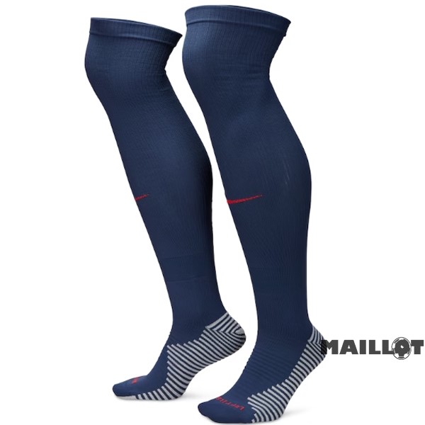 Foot Maillot Pas Cher Domicile Chaussette Paris Saint Germain 2023 2024 Bleu