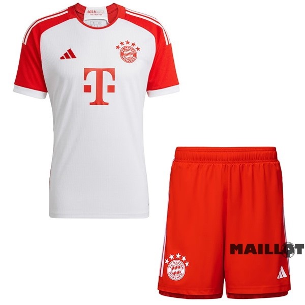 Foot Maillot Pas Cher Domicile Conjunto De Enfant Bayern Múnich 2023 2024 Rouge