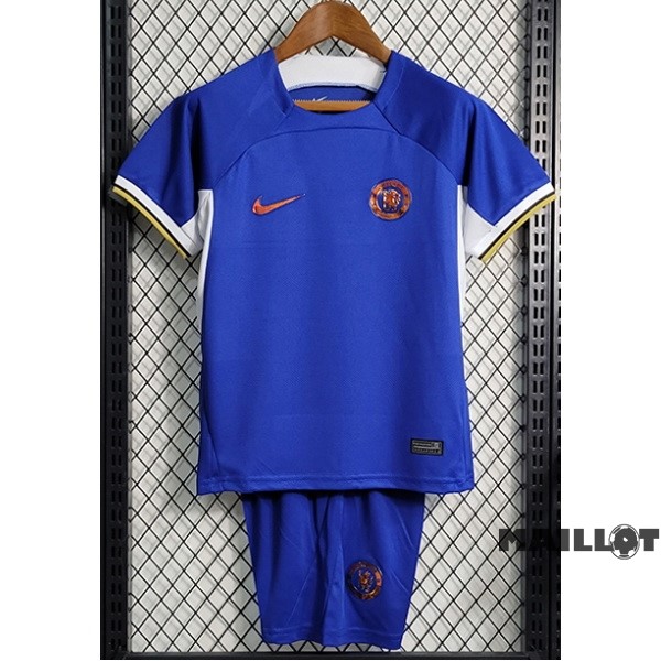 Foot Maillot Pas Cher Domicile Conjunto De Enfant Chelsea 2023 2024 Bleu