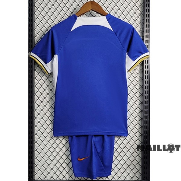Foot Maillot Pas Cher Domicile Conjunto De Enfant Chelsea 2023 2024 Bleu