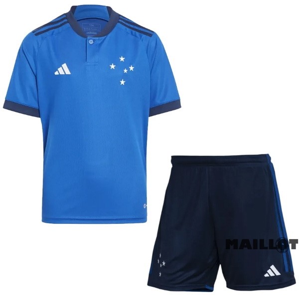 Foot Maillot Pas Cher Domicile Conjunto De Enfant Cruzeiro 2023 2024 Bleu