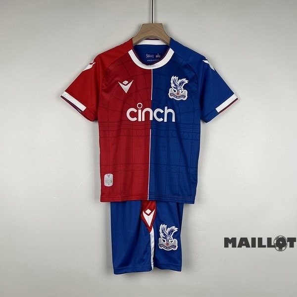Foot Maillot Pas Cher Domicile Conjunto De Enfant Crystal Palace 2023 2024 Rouge Bleu