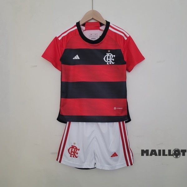 Foot Maillot Pas Cher Domicile Conjunto De Enfant Flamengo 2023 2024 Rouge