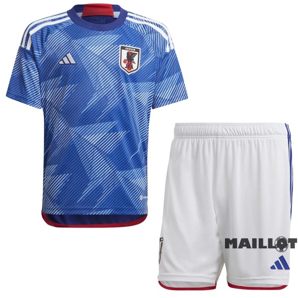 Foot Maillot Pas Cher Domicile Conjunto De Enfant Japon 2022 Bleu