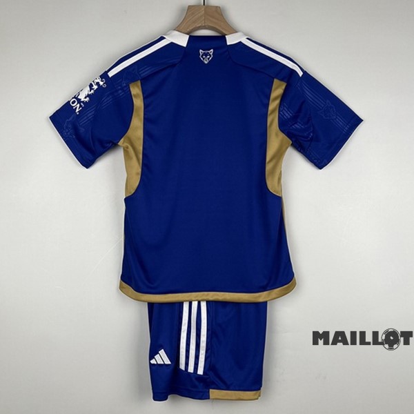 Foot Maillot Pas Cher Domicile Conjunto De Enfant Leicester City 2023 2024 Bleu