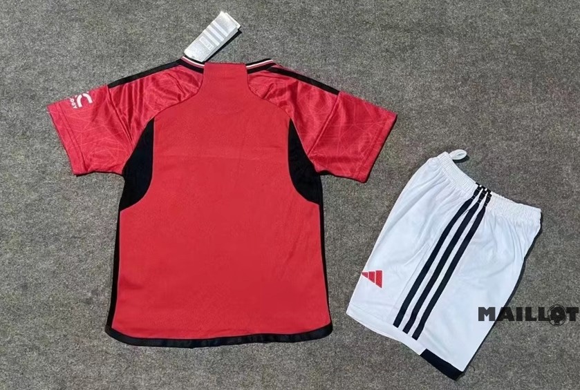Foot Maillot Pas Cher Domicile Conjunto De Enfant Manchester United 2023 2024 Rouge