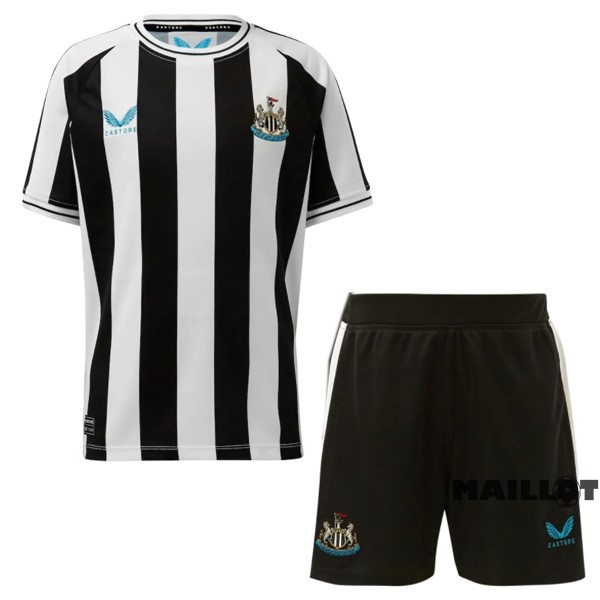 Foot Maillot Pas Cher Domicile Conjunto De Enfant Newcastle United 2022 2023 Blanc Noir