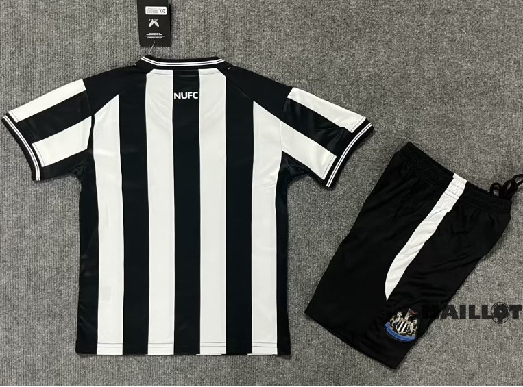 Foot Maillot Pas Cher Domicile Conjunto De Enfant Newcastle United 2023 2024 Blanc Noir