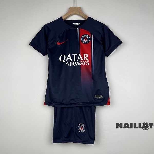 Foot Maillot Pas Cher Domicile Conjunto De Enfant Paris Saint Germain 2023 2024 Bleu