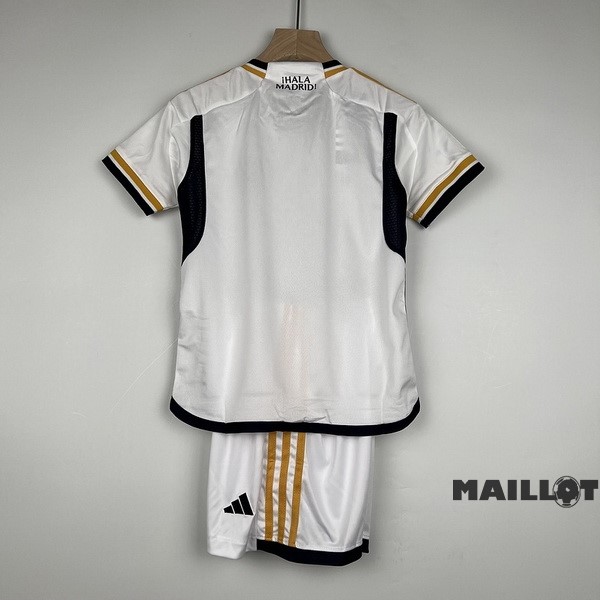 Foot Maillot Pas Cher Domicile Conjunto De Enfant Real Madrid 2023 2024 Blanc