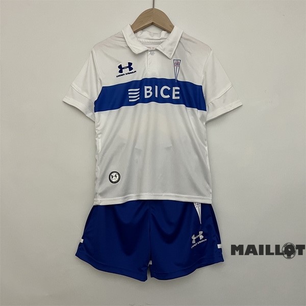 Foot Maillot Pas Cher Domicile Conjunto De Enfant Universidad Católica 2023 2024 Blanc