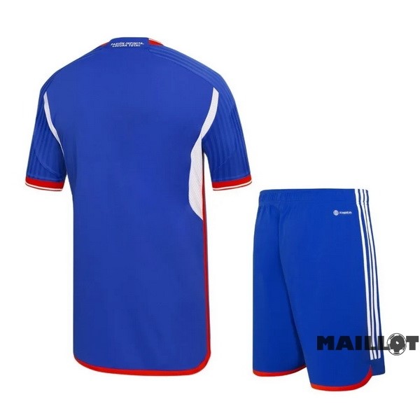 Foot Maillot Pas Cher Domicile Conjunto De Enfant Universidad De Chili 2023 2024 Bleu