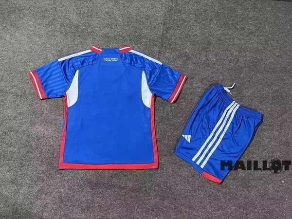 Foot Maillot Pas Cher Domicile Conjunto De Enfant Universidad De Chili 2023 2024 Bleu