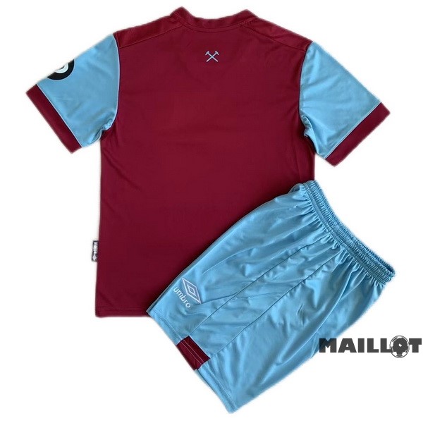 Foot Maillot Pas Cher Domicile Conjunto De Enfant West Ham United 2023 2024 Rouge