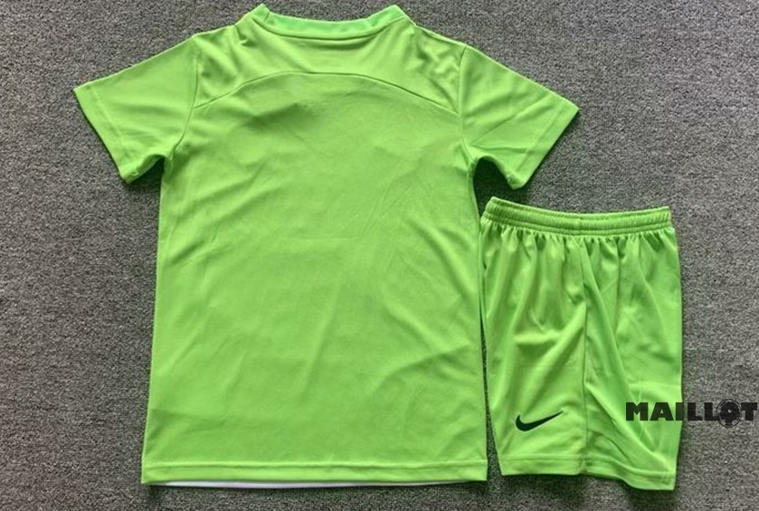 Foot Maillot Pas Cher Domicile Conjunto De Enfant Wolfsburgo 2023 2024 Vert