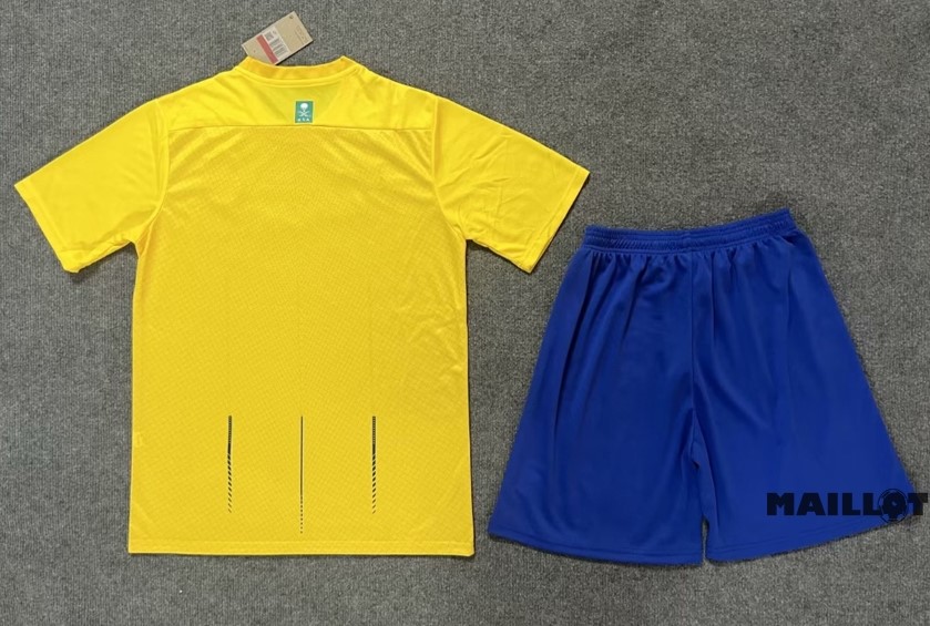 Foot Maillot Pas Cher Domicile Conjunto De Homme Al Nassr 2023 2024 Jaune