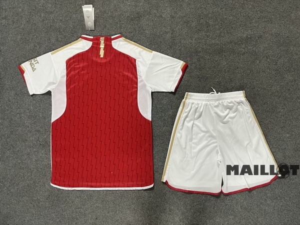 Foot Maillot Pas Cher Domicile Conjunto De Homme Arsenal 2023 2024 Rouge Blanc