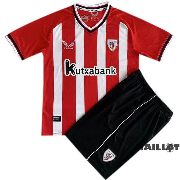 Foot Maillot Pas Cher Domicile Conjunto De Homme Athletic Bilbao 2023 2024 Rouge Blanc
