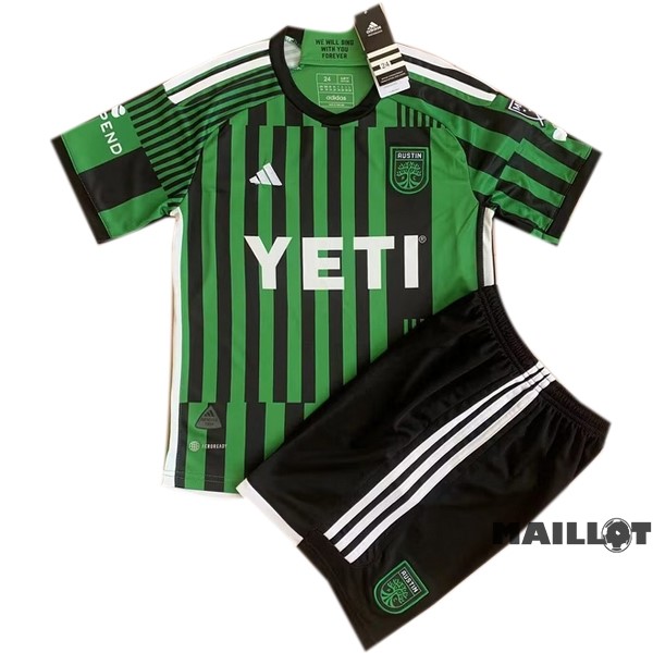 Foot Maillot Pas Cher Domicile Conjunto De Homme Austin 2023 2024 Vert