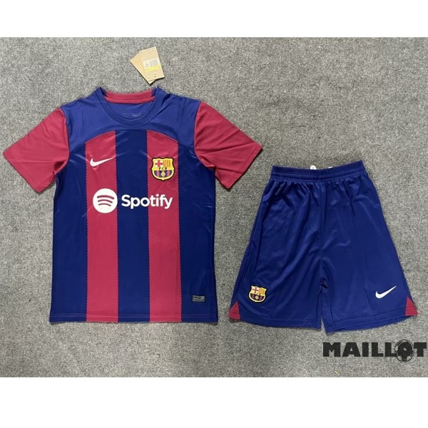 Foot Maillot Pas Cher Domicile Conjunto De Homme Barcelona 2023 2024 Bleu