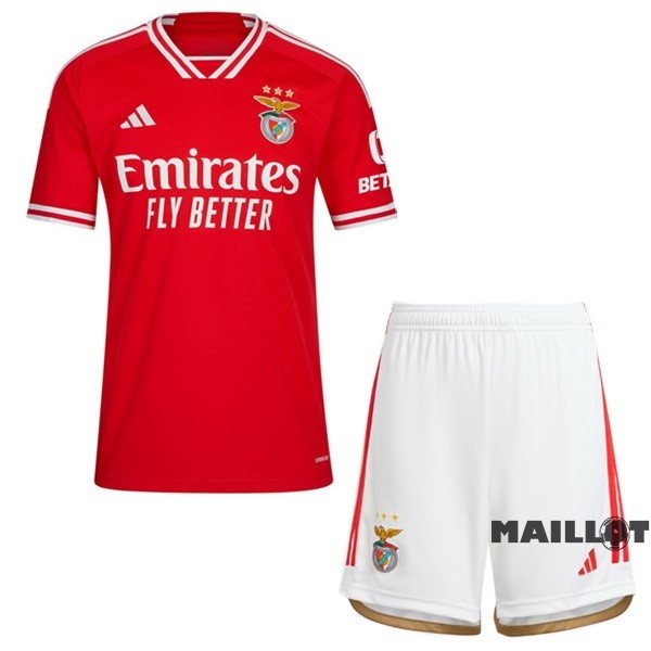 Foot Maillot Pas Cher Domicile Conjunto De Homme Benfica 2023 2024 Rouge