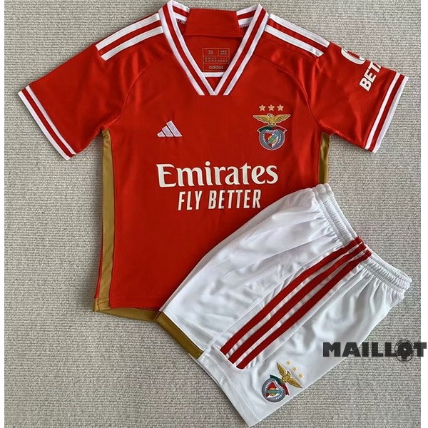 Foot Maillot Pas Cher Domicile Conjunto De Homme Benfica 2023 2024 Rouge