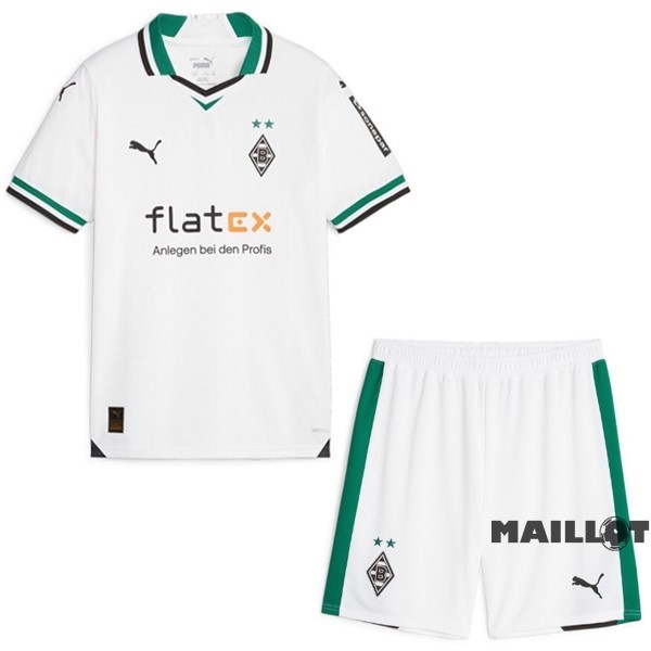 Foot Maillot Pas Cher Domicile Conjunto De Homme Borussia Mönchengladbach 2023 2024 Blanc