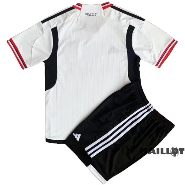 Foot Maillot Pas Cher Domicile Conjunto De Homme Colo Colo 2023 2024 Blanc