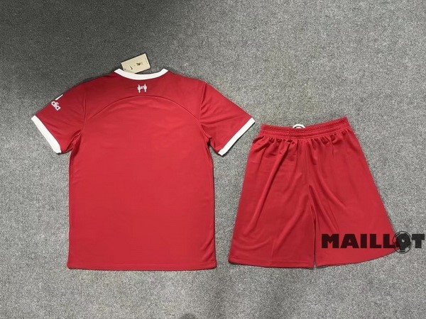 Foot Maillot Pas Cher Domicile Conjunto De Homme Liverpool 2023 2024 Rouge
