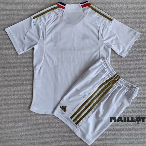 Foot Maillot Pas Cher Domicile Conjunto De Homme Lyon 2023 2024 Blanc