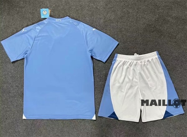 Foot Maillot Pas Cher Domicile Conjunto De Homme Manchester City 2023 2024 Bleu