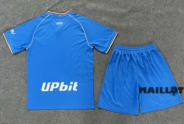 Foot Maillot Pas Cher Domicile Conjunto De Homme Napoli 2023 2024 Bleu