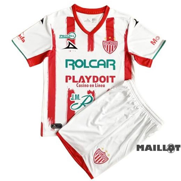 Foot Maillot Pas Cher Domicile Conjunto De Homme Necaxa 2022 2023 Blanc